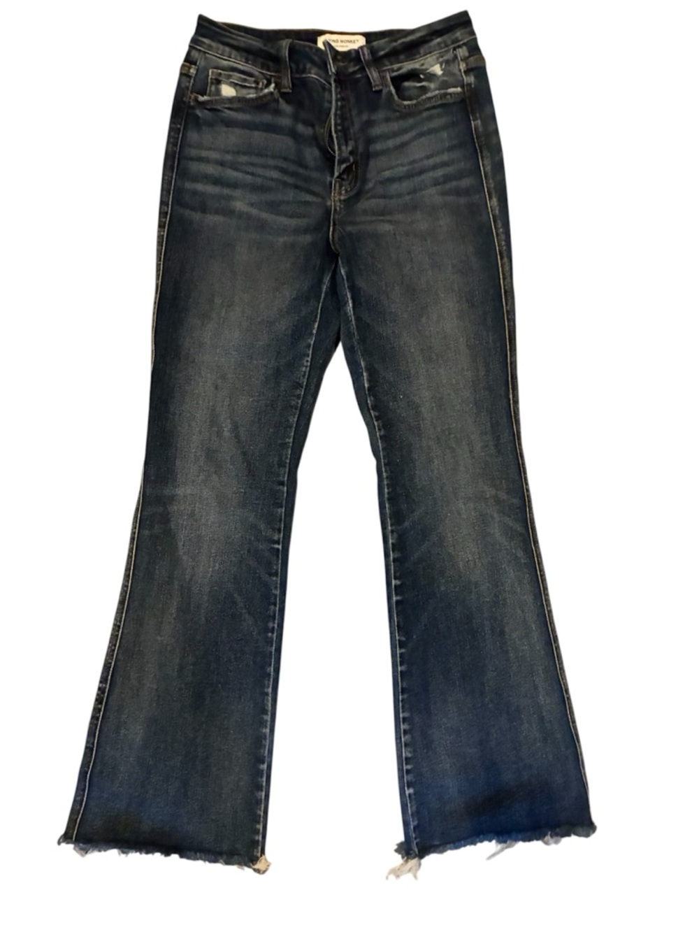 Flying Monkey Dark Wash Flare Jeans